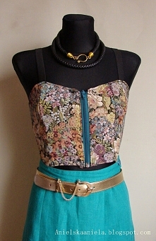 Jak uszyć bralet,top krok po kroku plus wykrój :)