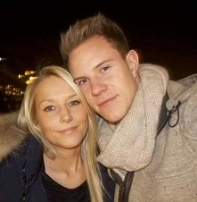 Andre Ter Stegen with his Girlfriend *-*