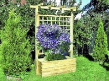 Donica z pergolą 1200 x 550