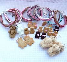 Miniature Teddy Bear Collection to kolekcja słodkiej biżuterii z miniaturowymi misiami pluszowymi oraz z masy termoutwardzalnej FIMO:)