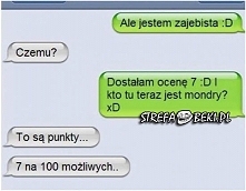 dziewczyna myślała, że jest...