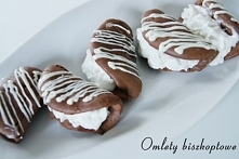 Biszkoptowe omlety z bitą ś...