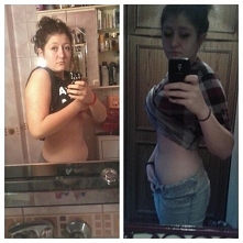 Rok temu i dziś ;) 
Co myśl...