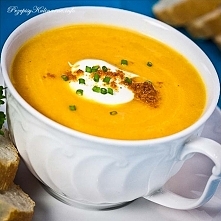 Zupa z dyni z imbirem
