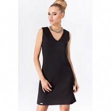 Czarna sukienka makadamia o...