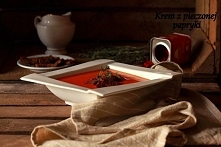 Zupa krem z pieczonej papryki