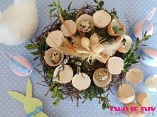 Wianek Wielkanocny - łatwo ...