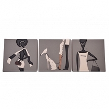 Obraz skórzany tryptyk 2 - w atrakcyjnej cenie 519,90 zł