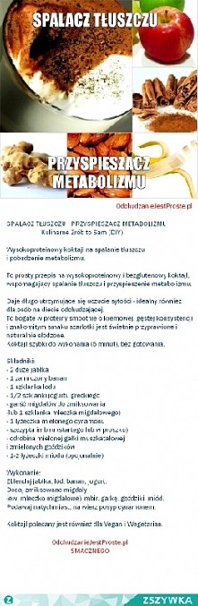 Przyspieszenie metabolizmu i spalanie tłuszczu przyda nam się np kiedy jesteśmy na diecie , przy ćwiczeniach ....itp