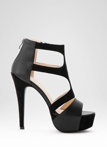 DeeZee - Sandały Skyfall Heels Black Heeled Sandals