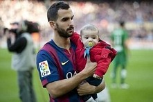 Martin Montoya z synkiem Dylanem <3