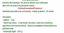 Prosty przepis na dietetycz...