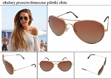okulary pilotki