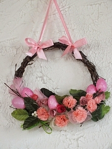 wielkanocny wianek- dekorac...