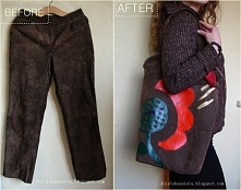 Skórzana torba inspirowana Burberrys po kliknięciu wskazówki jak uszyć :)