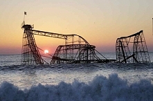 Jet Star Rollercoaster, Seaside Heights, New Jersey