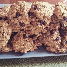 Ciasteczka owsiane z żurawi...