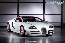 Bardzo kobiece Bugatti Veyron Grand Sport Cristal Edition