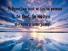 jedyna pewność