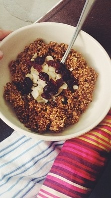 kasza jaglana po treningu 