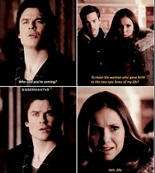 Elena mnie rozwala. Jak Damon wytrzymuje z tą dziewuchą?