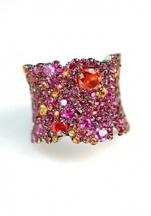 Lunar ruby and orange sapph...