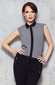 Infinite You M052 koszula Przepiękna koszula damska
- bez rękawów