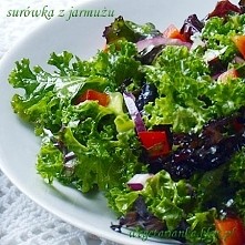 sałatka z jarmużem