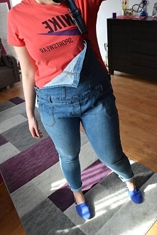 Sprzedam, niestety na mnie są za duże. Ogrodniczki rurki- stan idealny. Rozmiar z metki 46 będą dobre też na 44 ;)