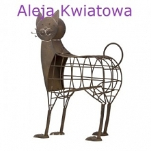 Dekoracja z metalu kot