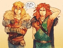 Male! Merida and Astrid