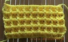 Szydełkowy wzór plaster mio...