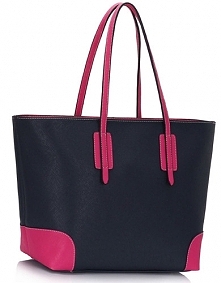 torebka navy/pink