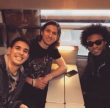 Oscar, Felipe Luis & Willian *-*