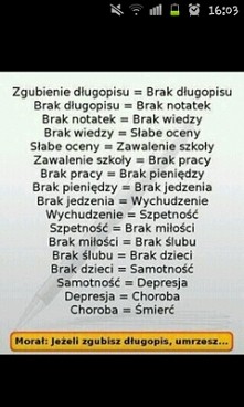 Och kurde ... trzeba zapas zrobić