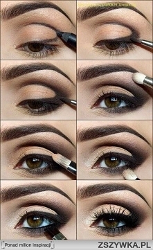 Makijaż oka krok po kroku :)