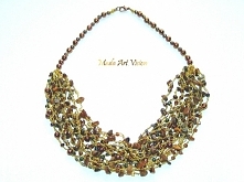 azteckie złoto - kamienie półszlachetne - sieczka