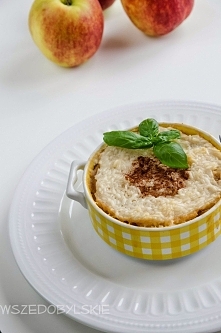 Zapiekane jabłka z ryżem