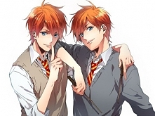 Anime = ♥
Fred i George = ♥...