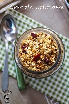 Domowa granola kokosowa