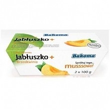 Musik owocowy jabłko brzoskwinia. Supcio! A jeden kubeczek to tylko 68kcl.