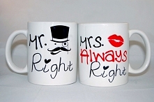 Komplet kubków dla par. Do zamówienia na allegro i na nadruko.pl