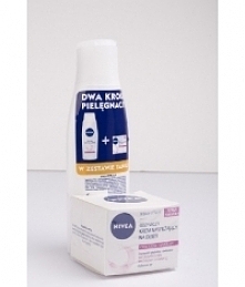 Promocyjne duopacki od Nivea:

1) Nivea Aqua Effect DUO Krem na dzień odżywczy + Mleczko oczyszczające

2) Nivea Aqua Effect DUO Krem na dzień odświeżający + Płyn dwufazowy