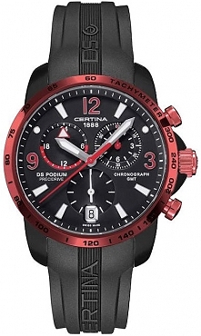 zegarek męski Certina z podwójnym systemem zabezpieczeń. Wyjątkowy design i niepowtarzalne kolory!