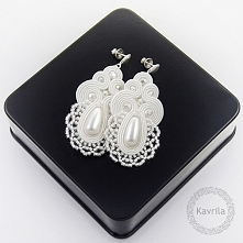 Lace white soutache