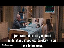 Zostań, jeśli kochasz..