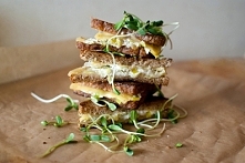 grilled cheese z porami