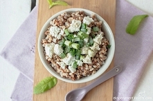 Kasza gryczana z twarogiem - posiłek po treningu 
kasza gryczana, gryczana, kasza, trening, twaróg, dieta, zdrowe jedzenie