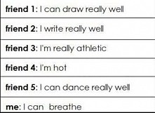 I can breathe and read books **