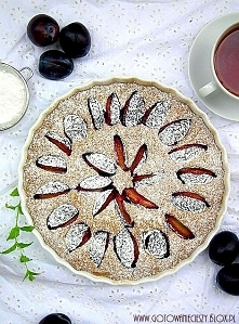 Zwetschgenkuchen - cytrynowe ciasto śliwkowe z cynamonem